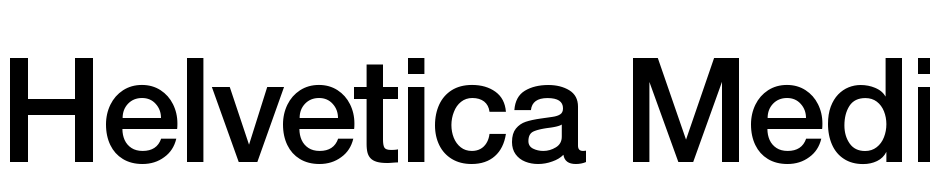 Helvetica Medium Yazı tipi ücretsiz indir